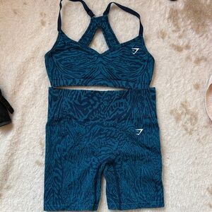 Gymshark Adapt Safari Shorts and Bra Set